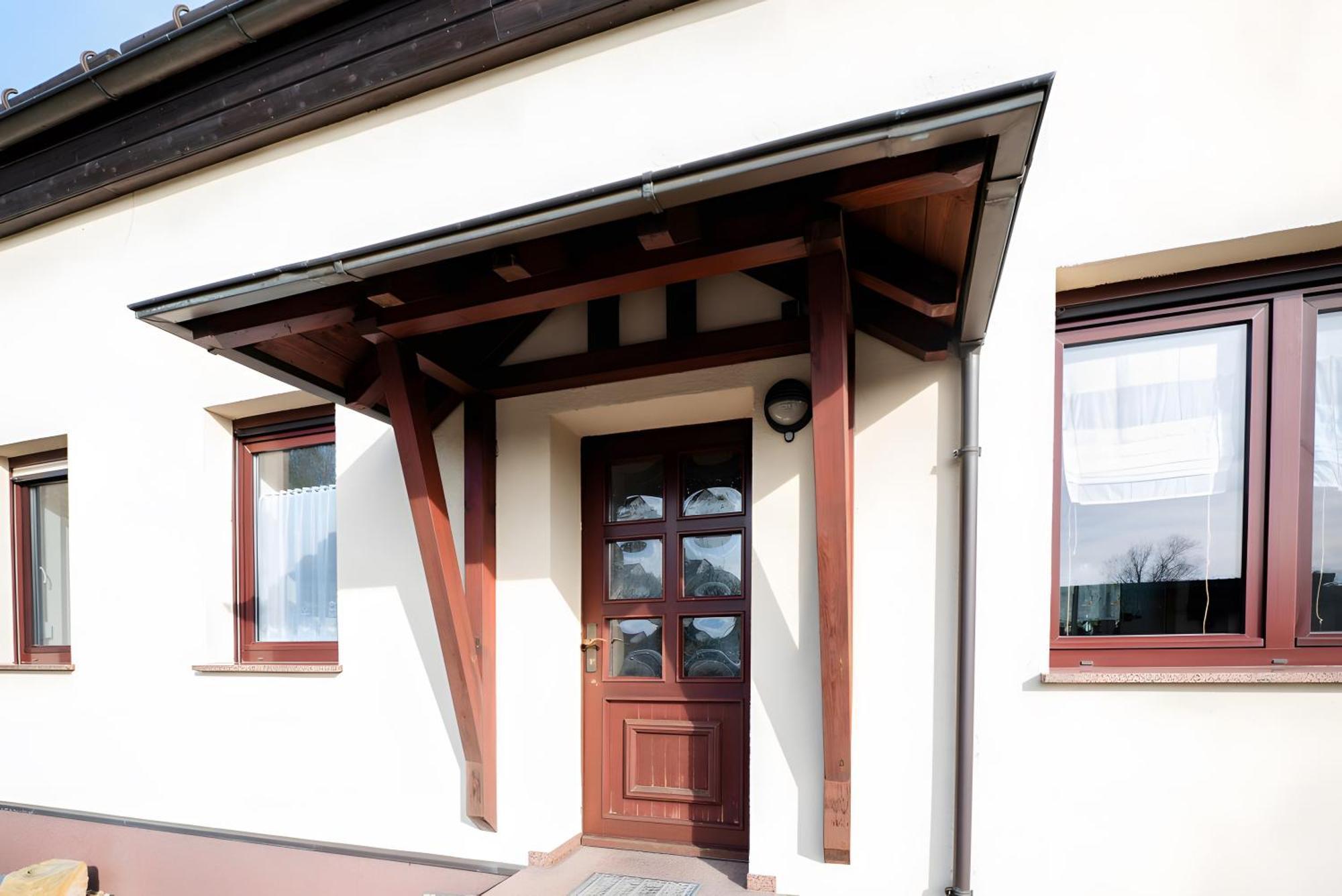 Ferienwohnungen Baer Grossraeschen Esterno foto